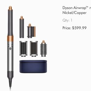 Dyson - New!  Dyson Airwrap™ multi-styler and dryer Complete Nickel/Copper
